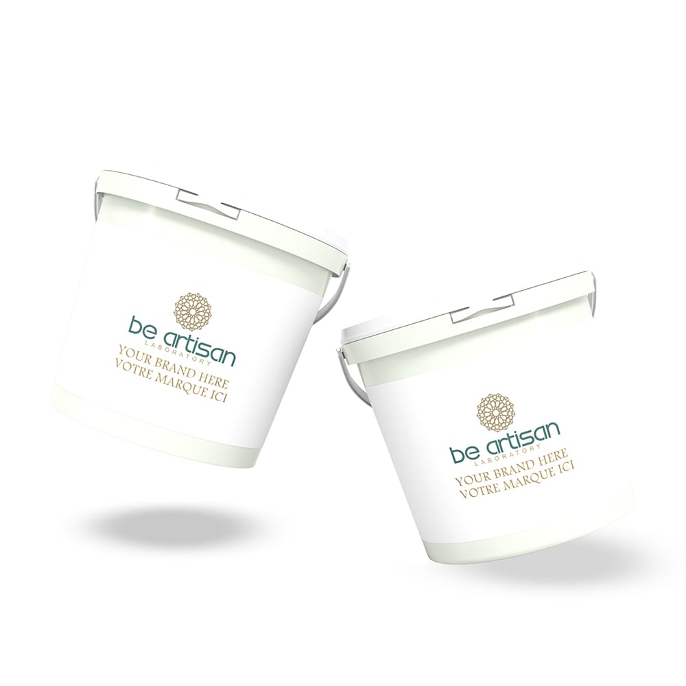 Seau cosmétique en vrac personnalisable - Grossiste cosmétique Maroc gamme complète produits naturels